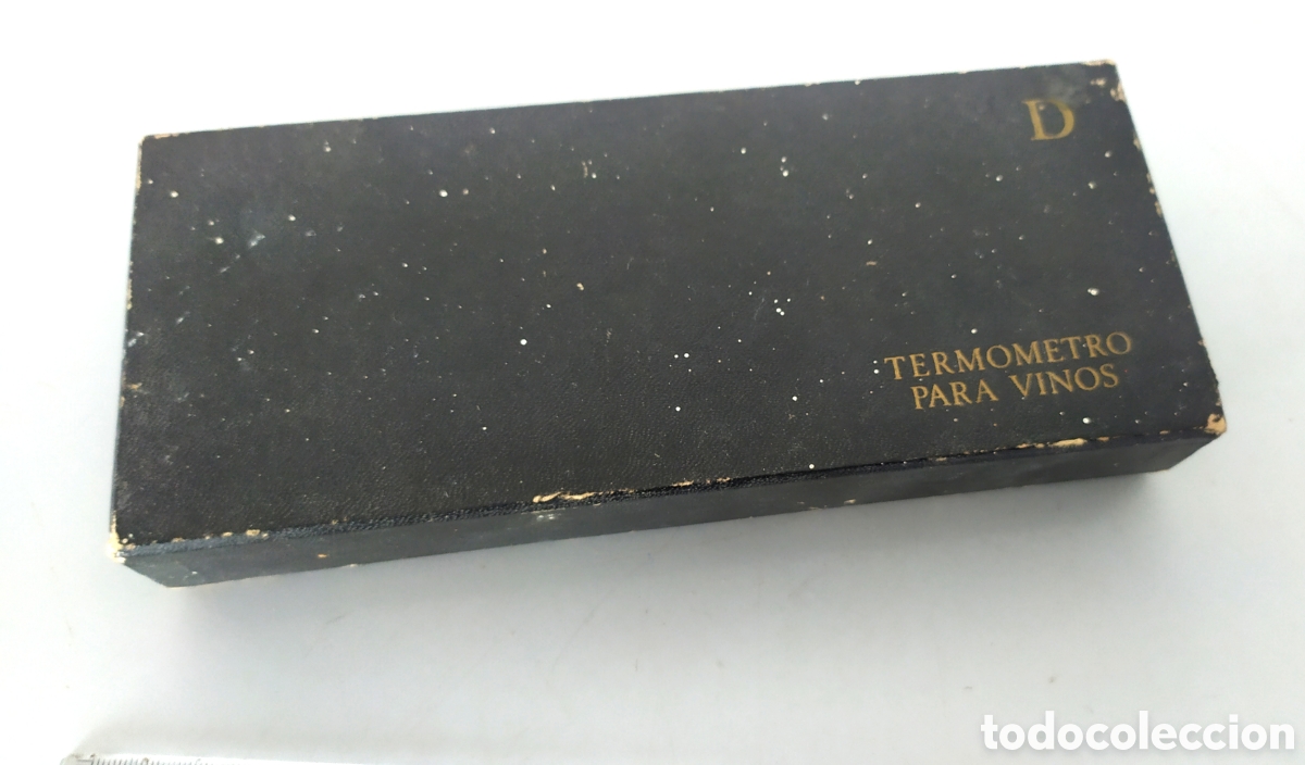 Coleccionismo: Term&oacute;metro para vinos vino - Foto 9