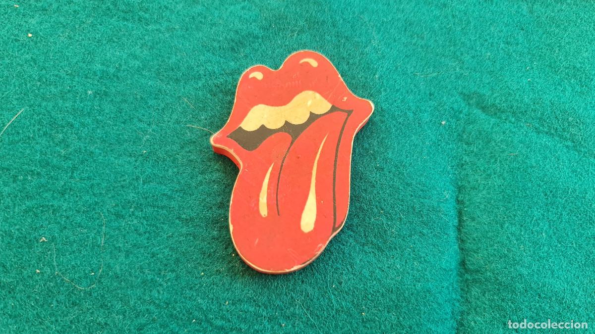Coleccionismo: GOMA DE BORRAR LENGUA ROLLING STONES (PARA BORRAR O COLECCION)