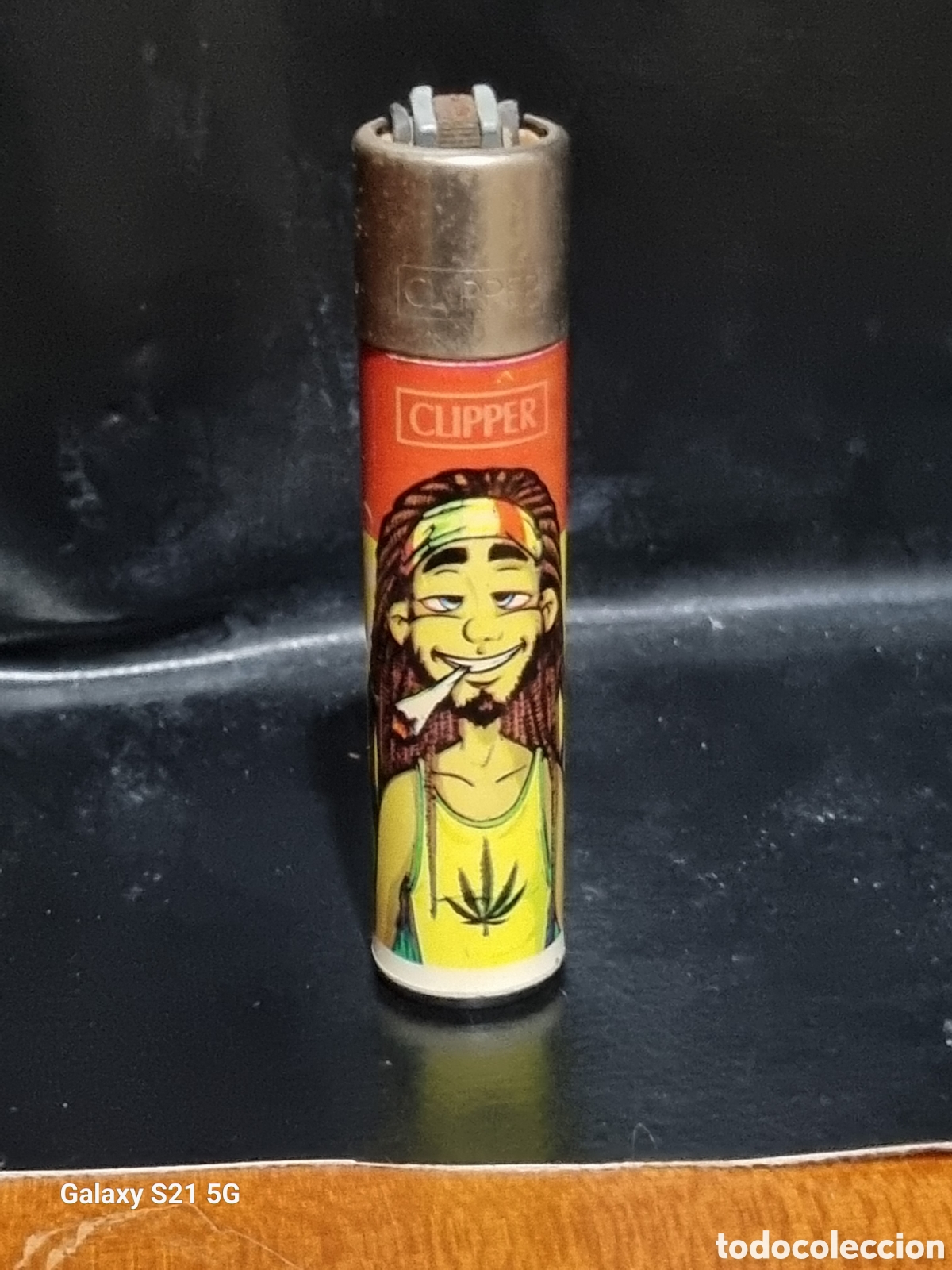 Coleccionismo: MECHERO CLIPPER RASTAFARI - Foto 1