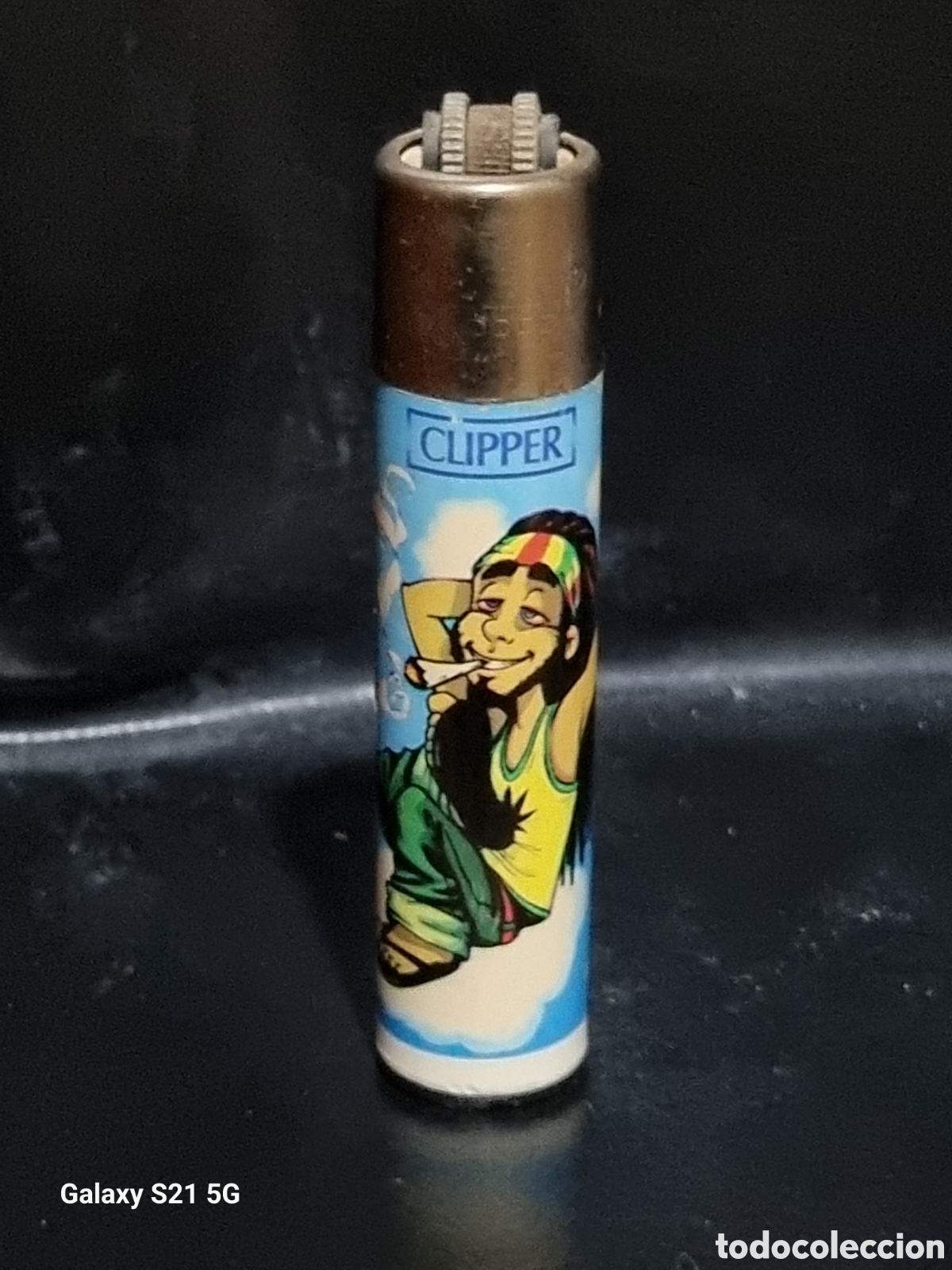 Coleccionismo: MECHERO CLIPPER RASTAFARI - Foto 1