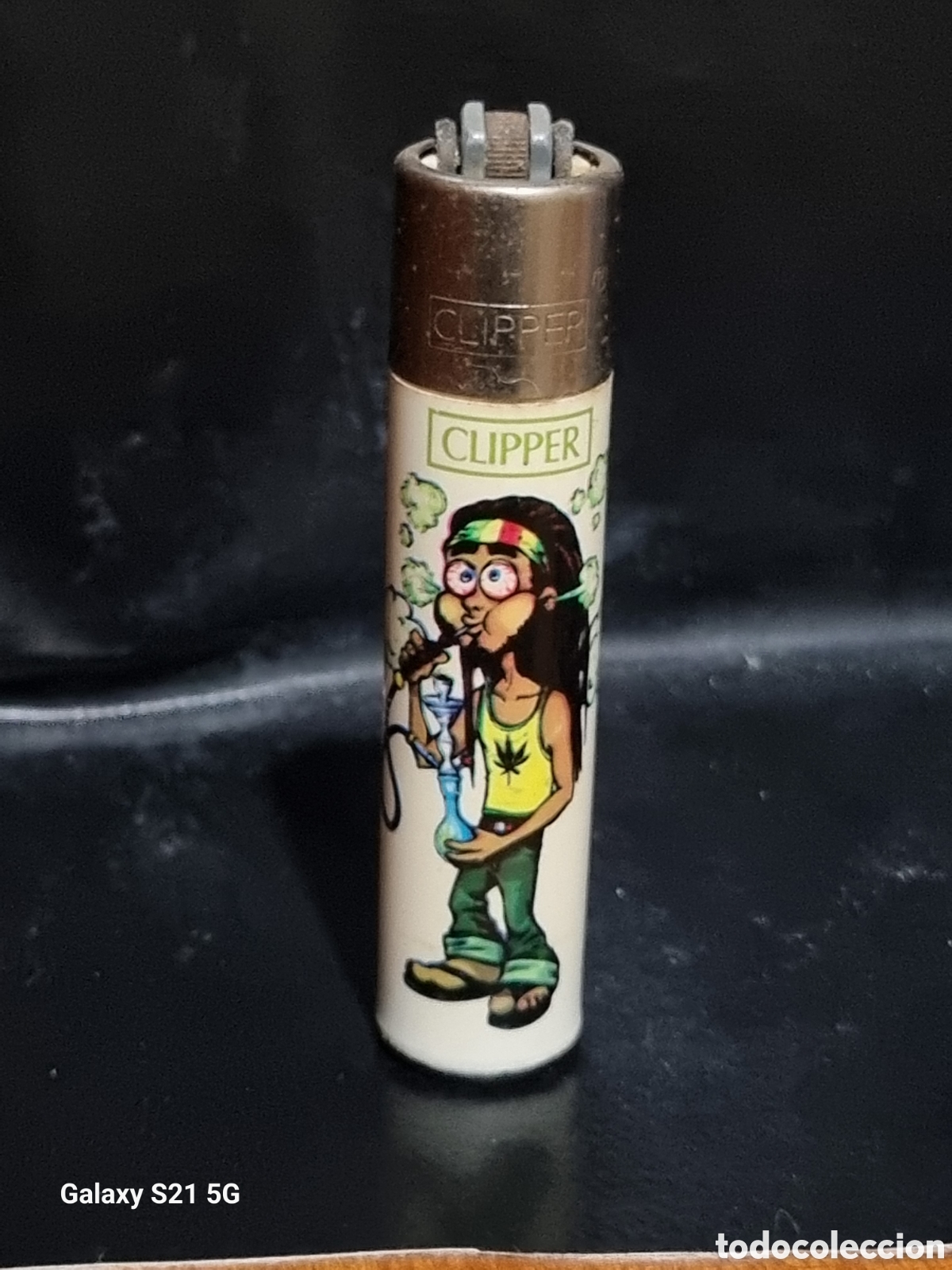 Coleccionismo: MECHERO CLIPPER RASTAFARI - Foto 1