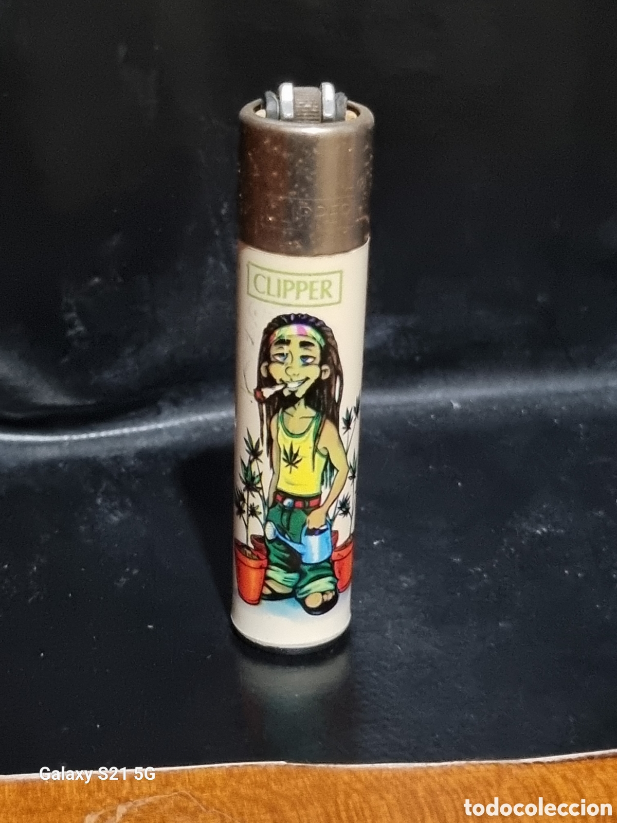 Coleccionismo: MECHERO CLIPPER RASTAFARI - Foto 1