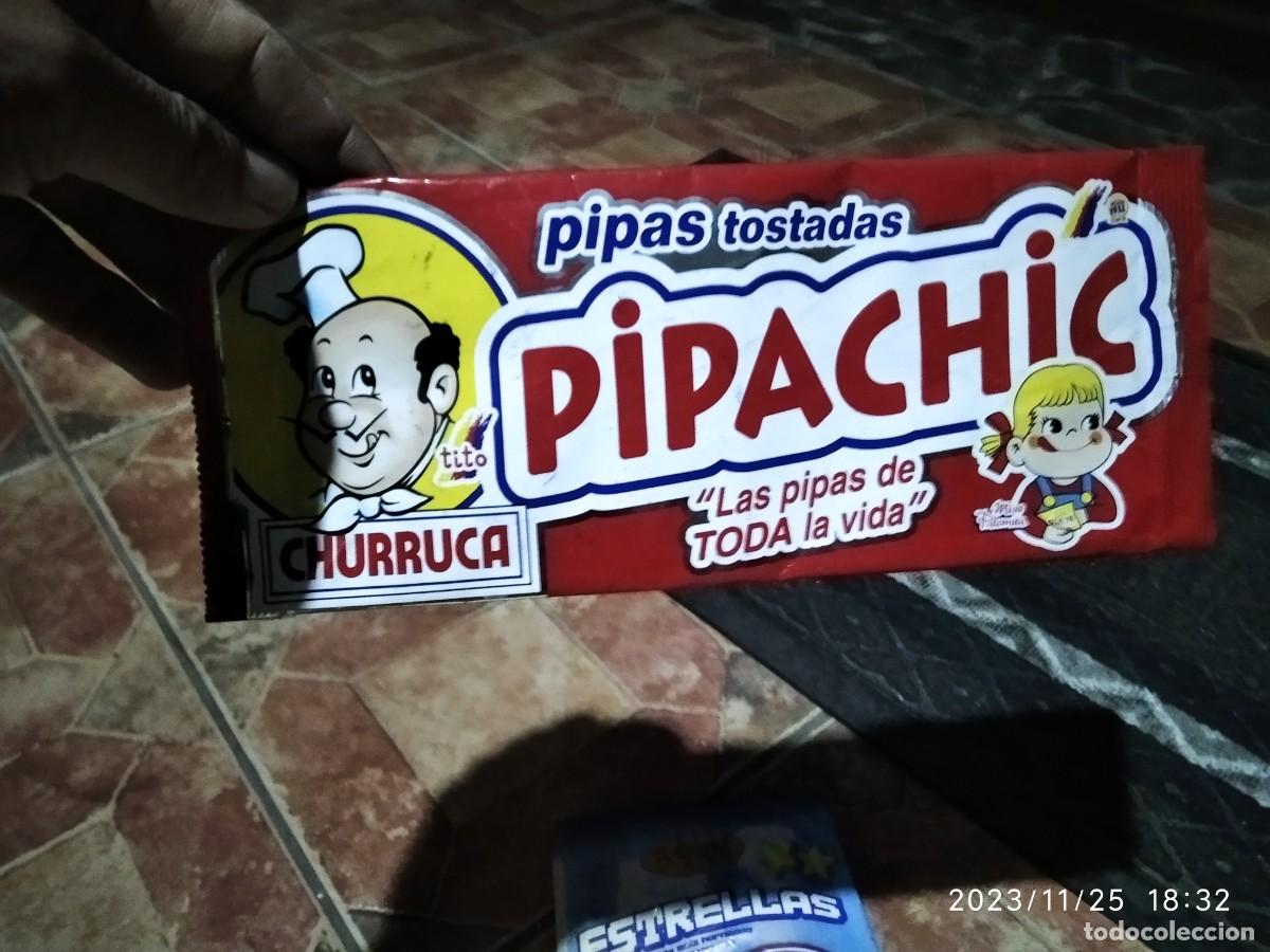 Coleccionismo: Antiguo envoltorio Churruca Pipas Tostadas Pipachic