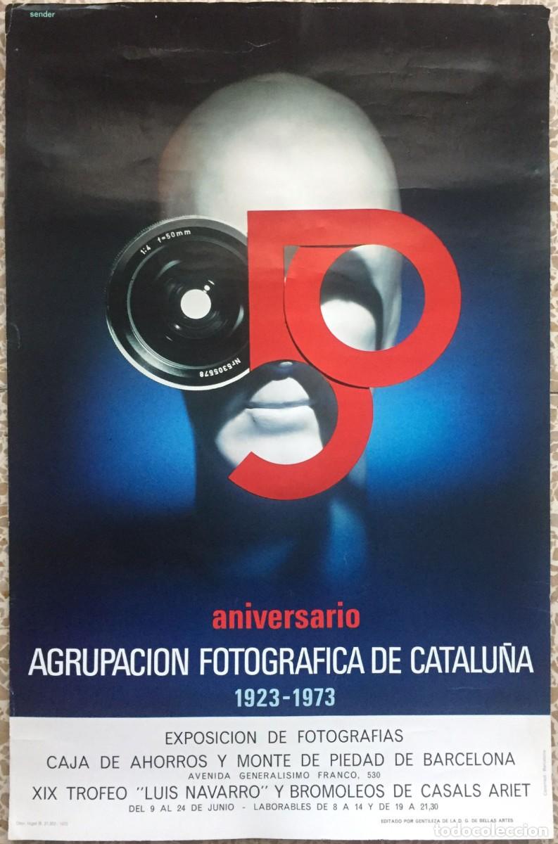 Coleccionismo: P&oacute;ster vintage a&ntilde;os 70 - Foto 1