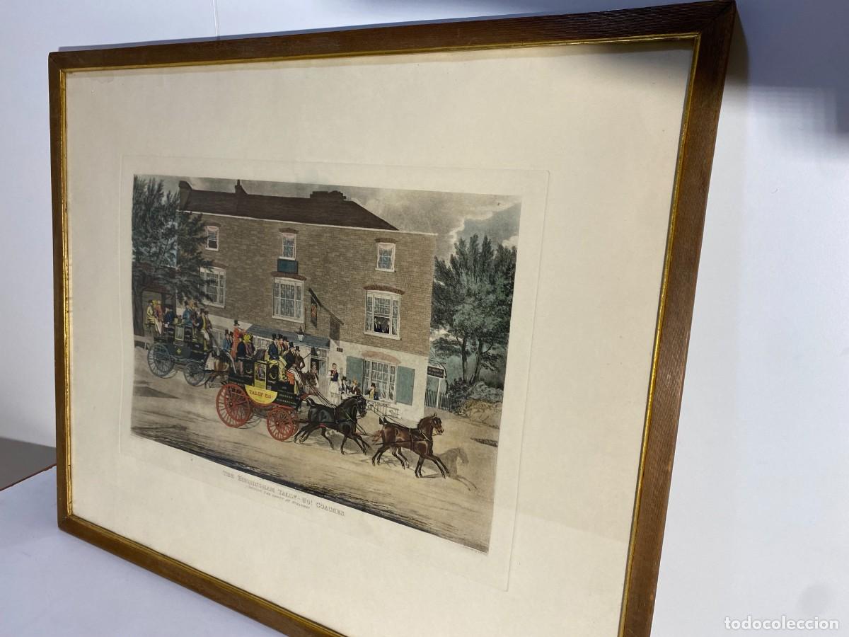 Coleccionismo: CUADRO LAMINA &rdquo;THE BIRMINGHEAM YTALLY-HO&rdquo;