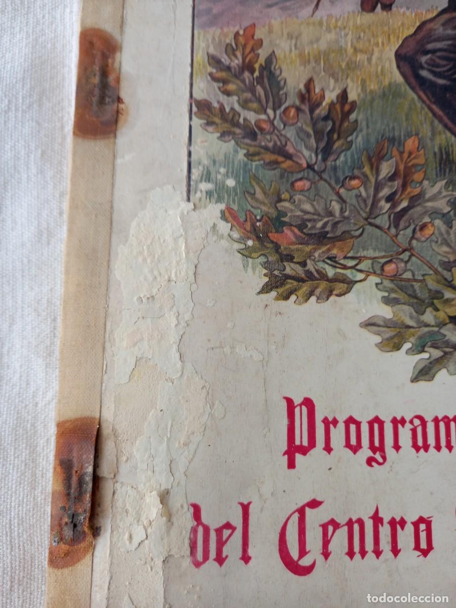 Coleccionismo: Programa de festejos del Centro Vasco de M&eacute;xico, 1918. Portada de Echena? - Foto 2