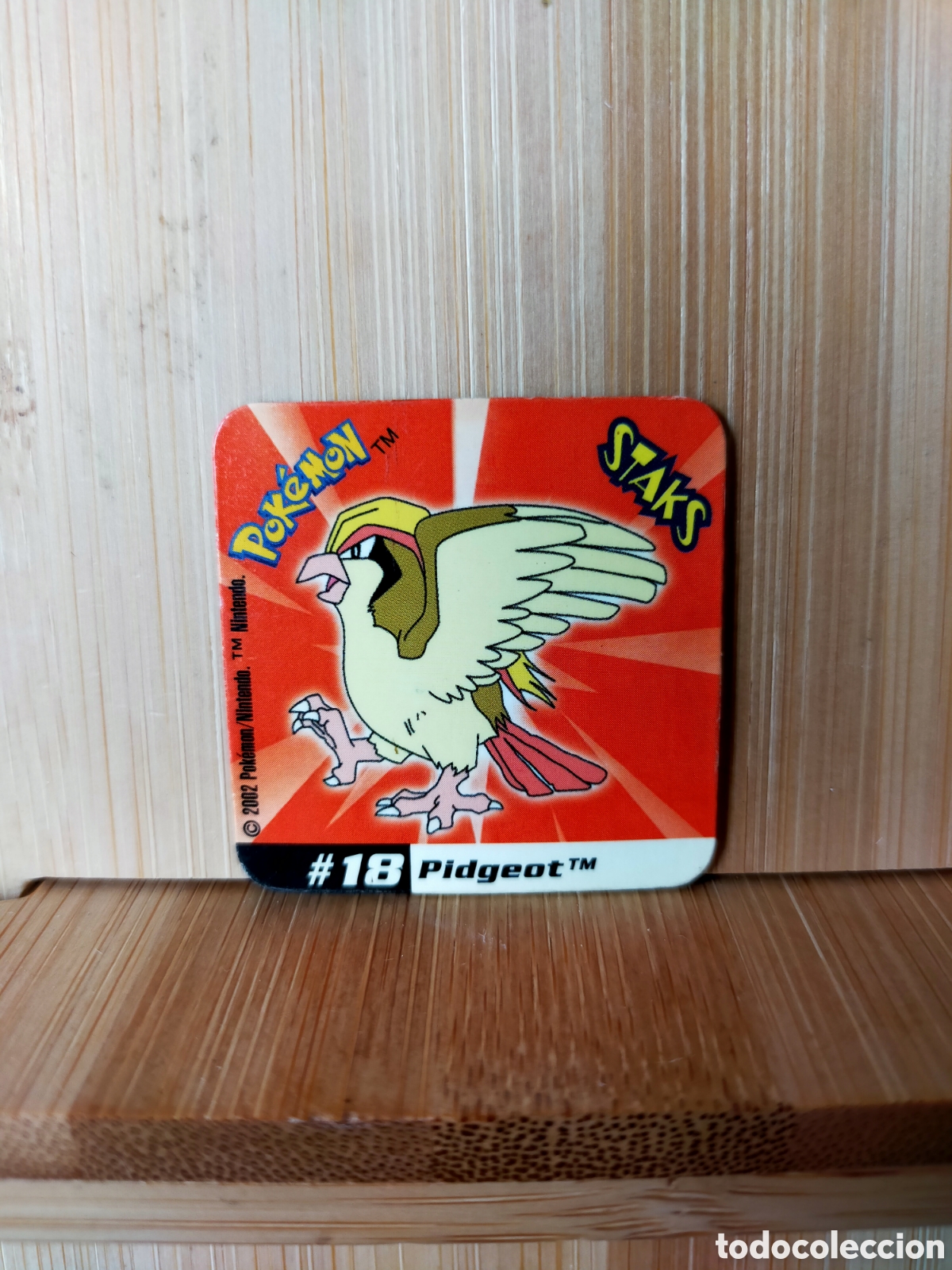 Coleccionismo: 2002 02 STAKS IMAN POKEMON PIDGEOT N 18