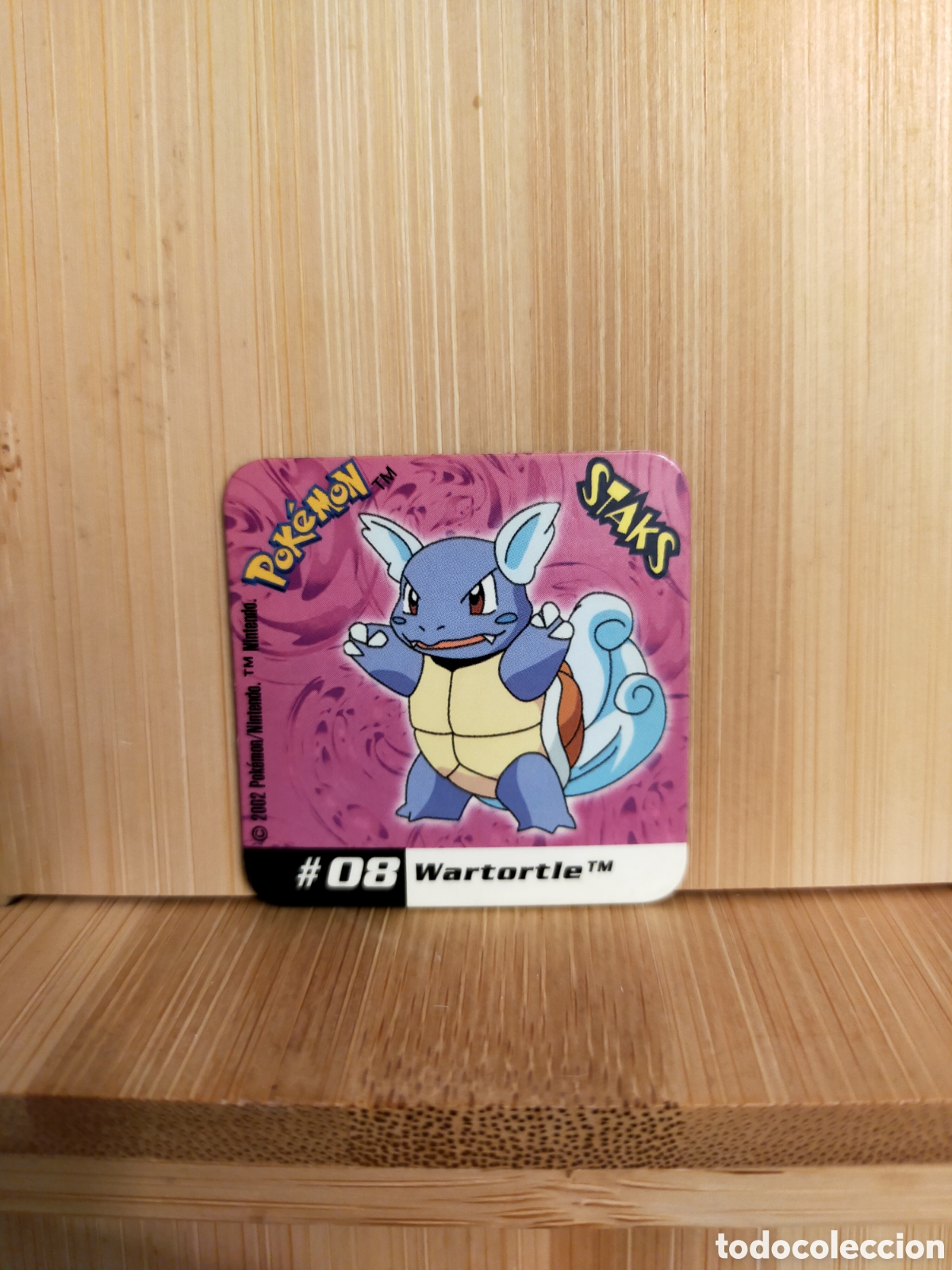 Coleccionismo: 2002 02 STAKS IMAN POKEMON WARTORTLE N 08