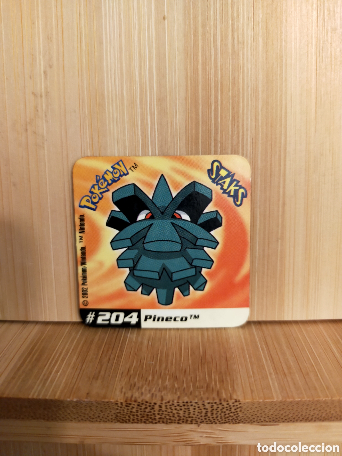 Coleccionismo: 2002 02 STAKS IMAN POKEMON PINECO N 204