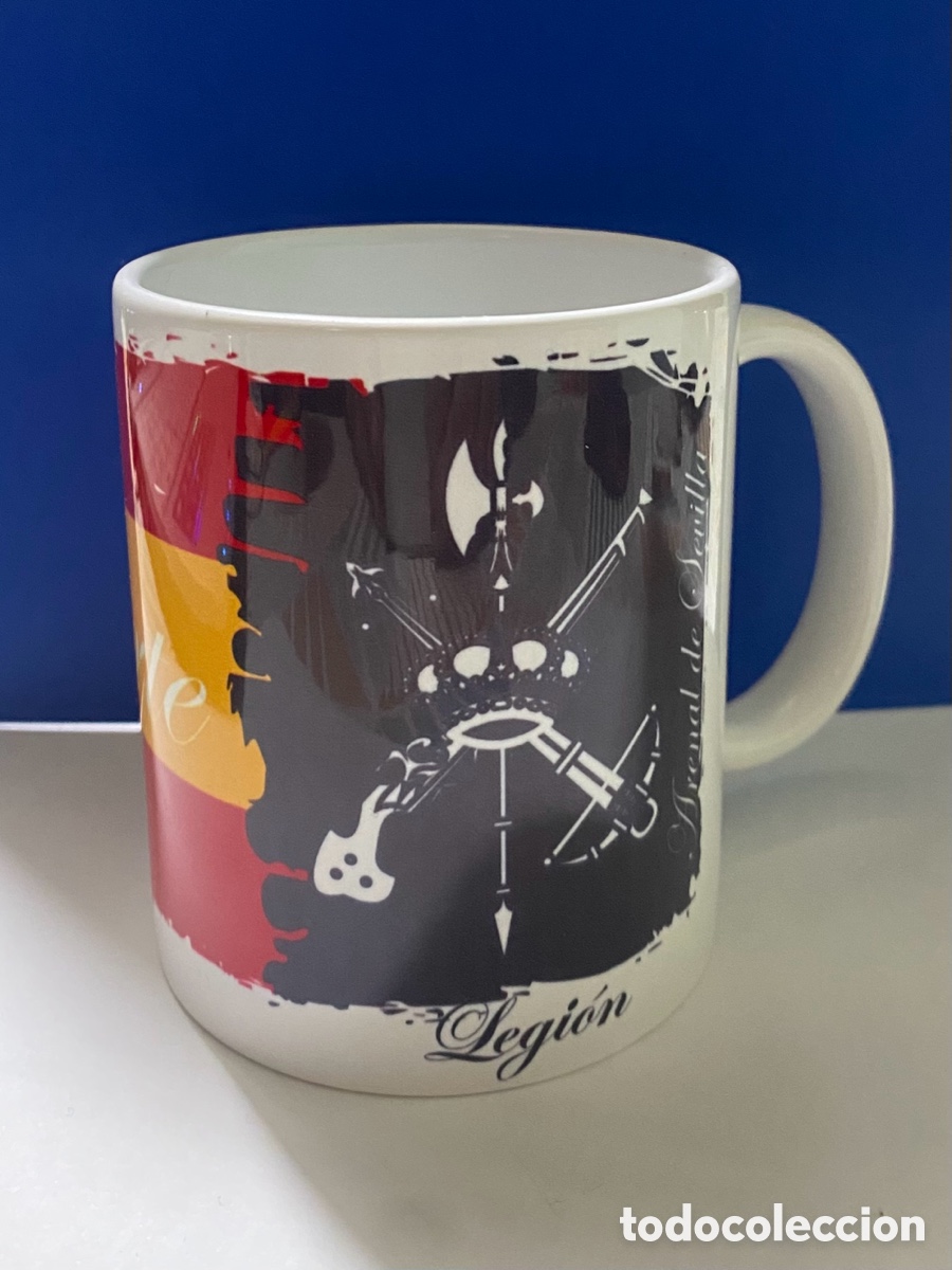 Coleccionismo: Taza Legion Bandera Espa&ntilde;a