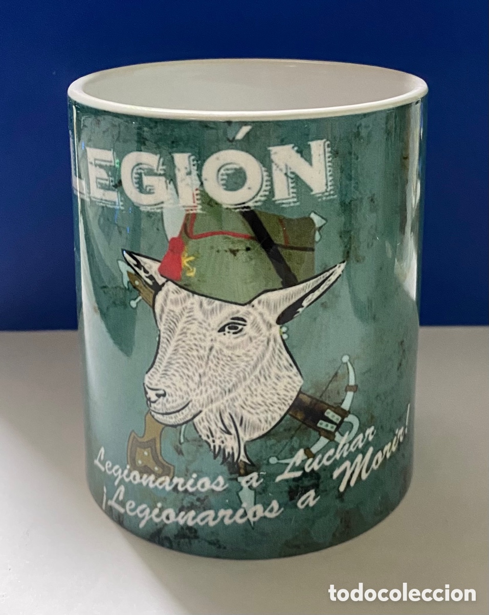 Coleccionismo: Taza Legion cabra - Foto 1
