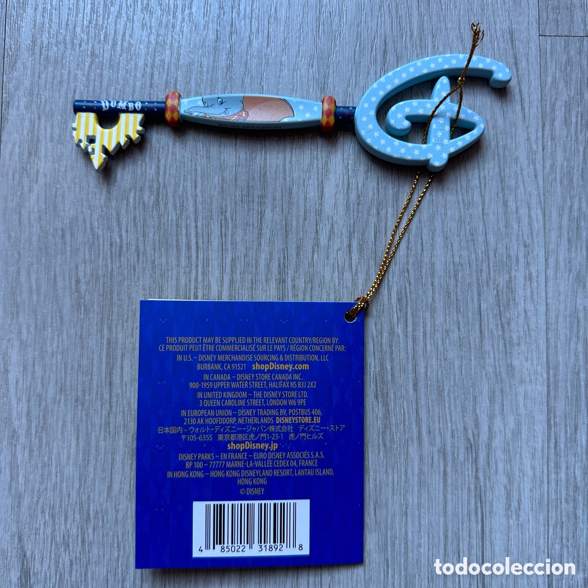 Coleccionismo: Llave Dumbo Opening Ceremony Disney Store. - Foto 5