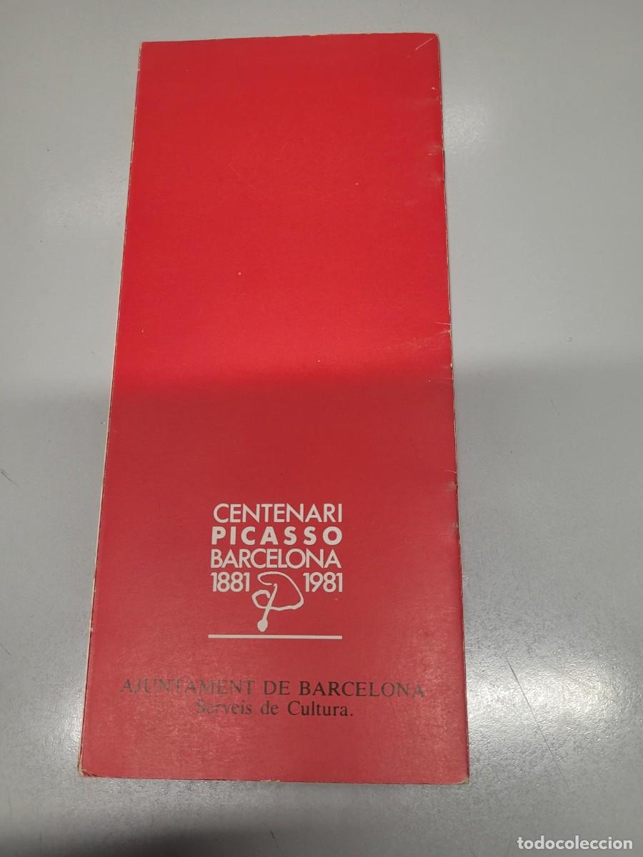 Coleccionismo: GUIA DE LA BARCELONA DE PICASSO 1981 C2 - Foto 2