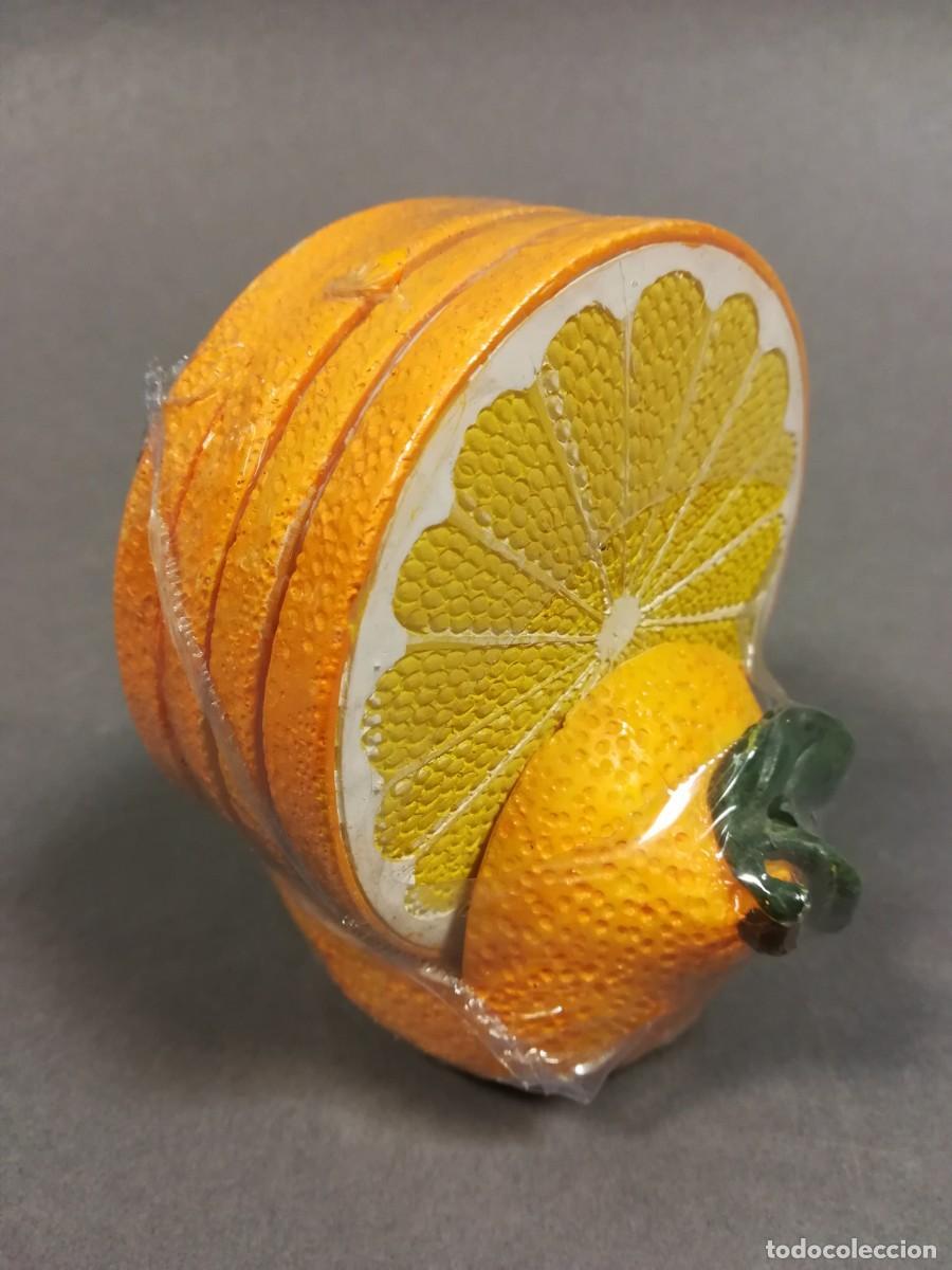 Collecting: POSAVASOS NARANJA IDEAL PARA COCTELES Y ZUMOS
