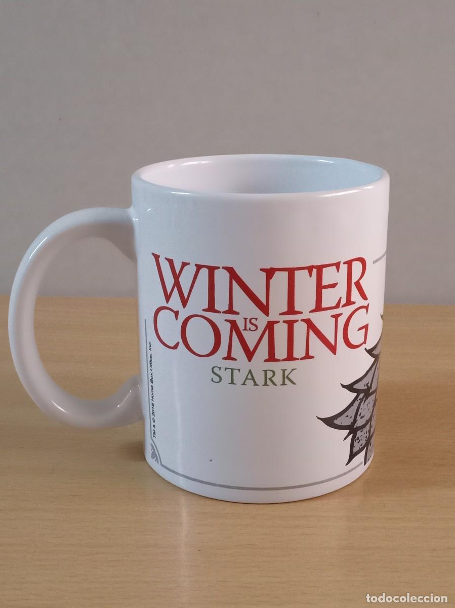 Coleccionismo: ORIGINAL TAZA DE CERAMICA-WINTER IS COMING