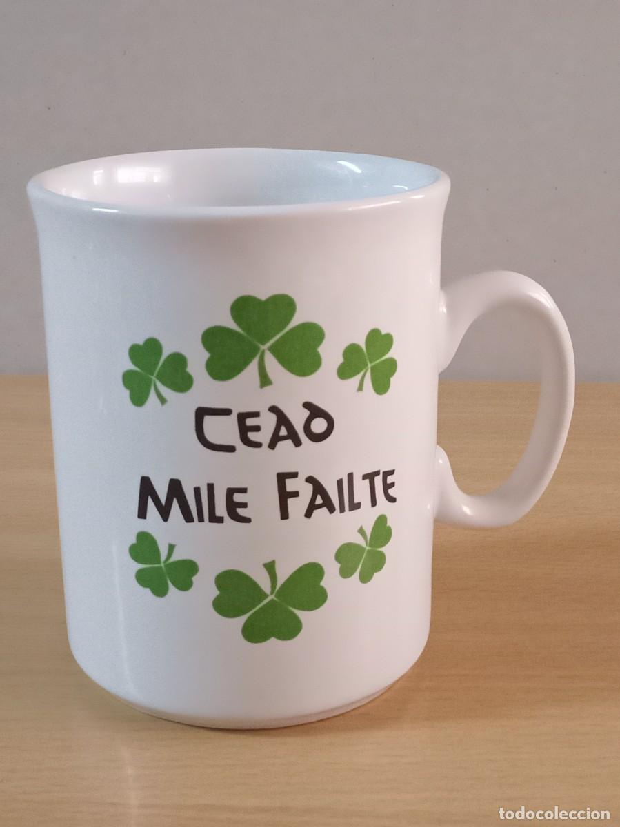 Coleccionismo: ORIGINAL TAZA DE CERAMICA- IRLANDA