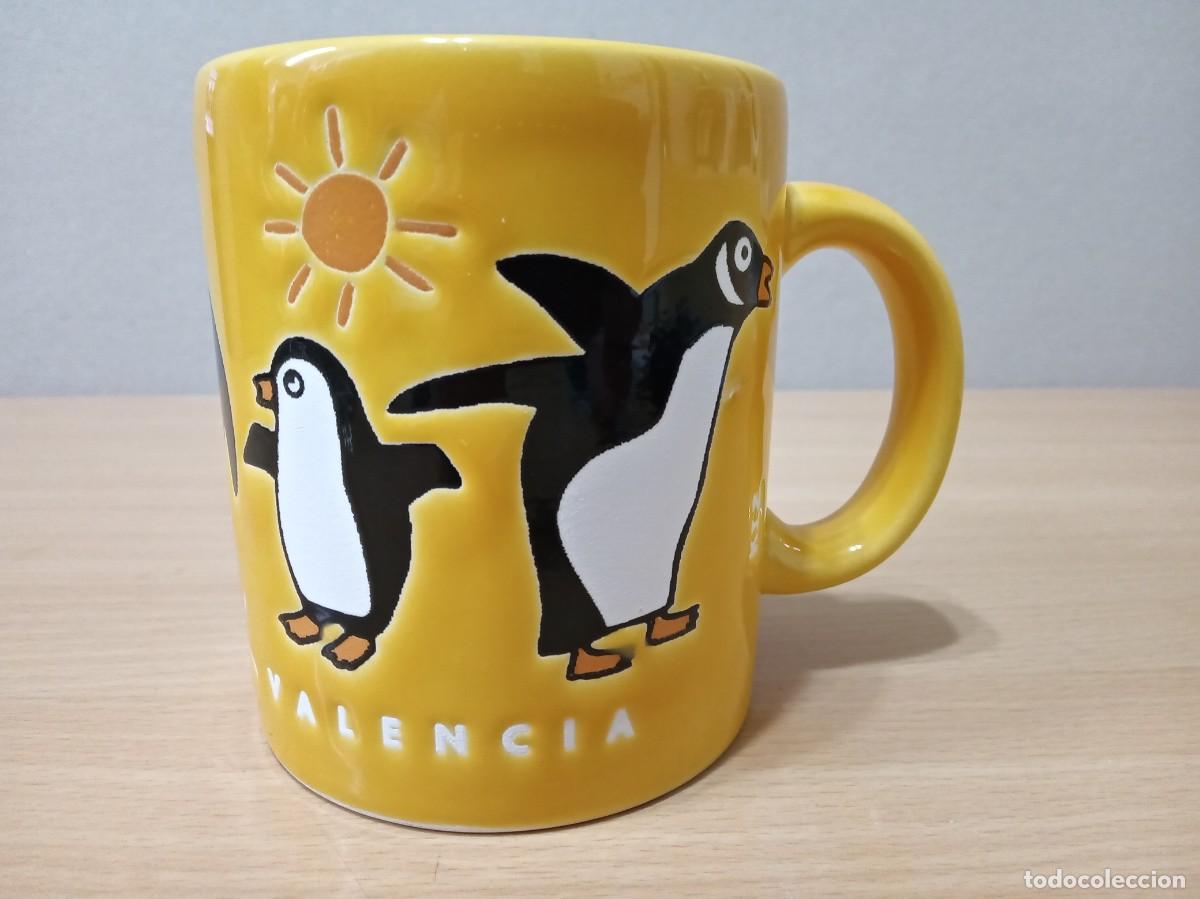 Coleccionismo: ORIGINAL TAZA DE CERAMICA- L,OCEANOGRAFIC (VALENCIA)
