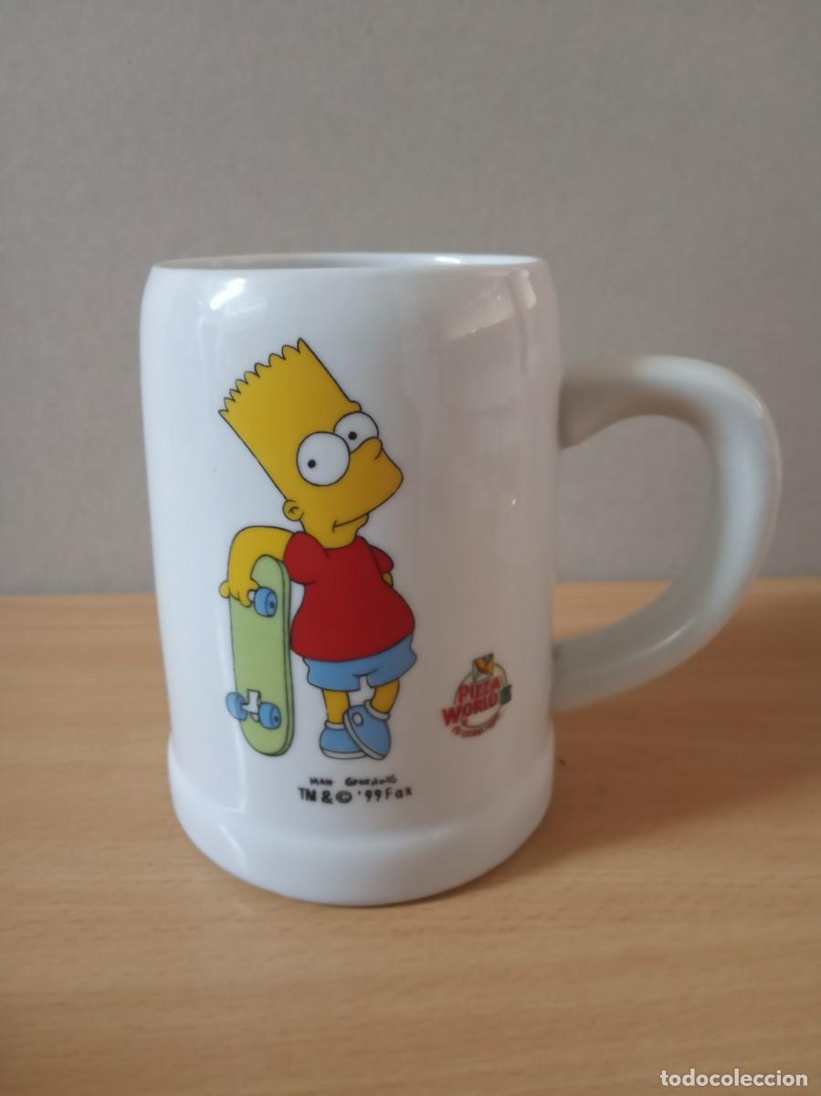 Coleccionismo: JARRA DE CERVEZA EN CERAMICA - LOS SIMPSON