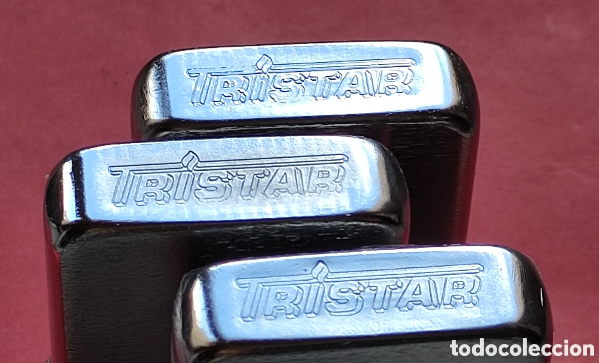 Coleccionismo: Lote de 3 mecheros Tristar - Foto 13