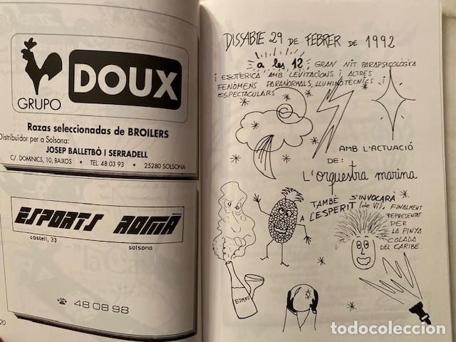 Coleccionismo: PROGRAMA CARNAVAL SOLSONA 1992 - Foto 3