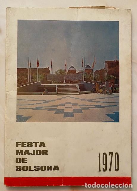 Coleccionismo: PROGRAMA FESTA MAJOR DE SOLSONA 1970 - Foto 1
