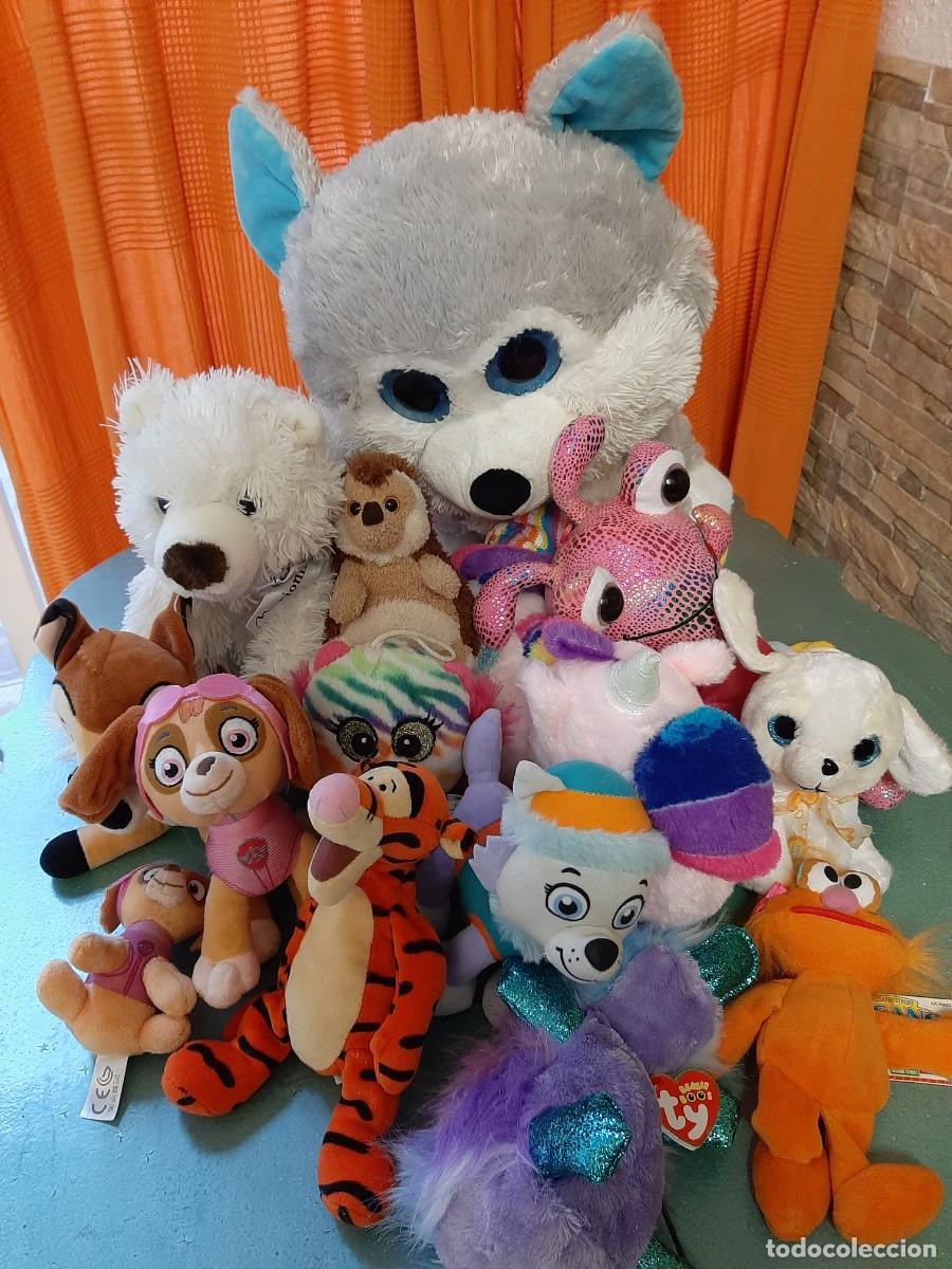 Coleccionismo: LOTE DE 15 PELUCHES VARIADOS