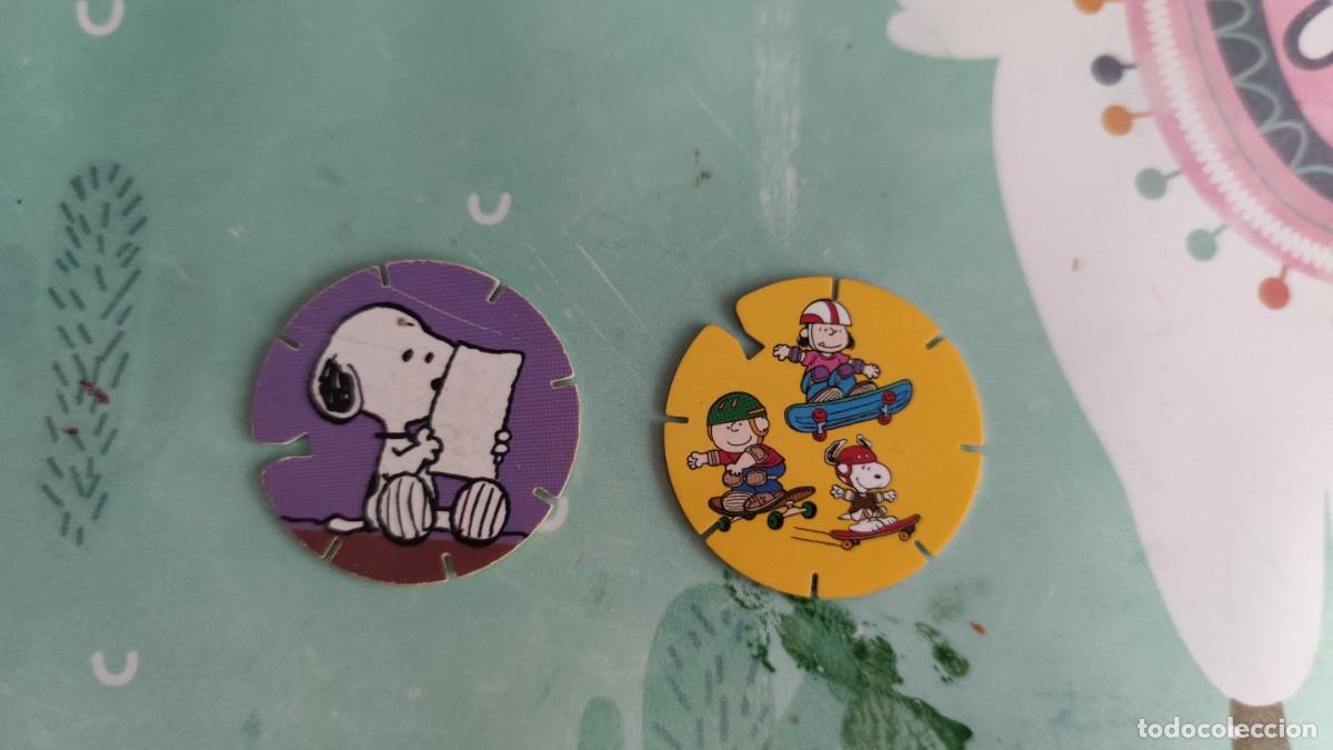 Coleccionismo: Tazos Snoopy - Foto 1