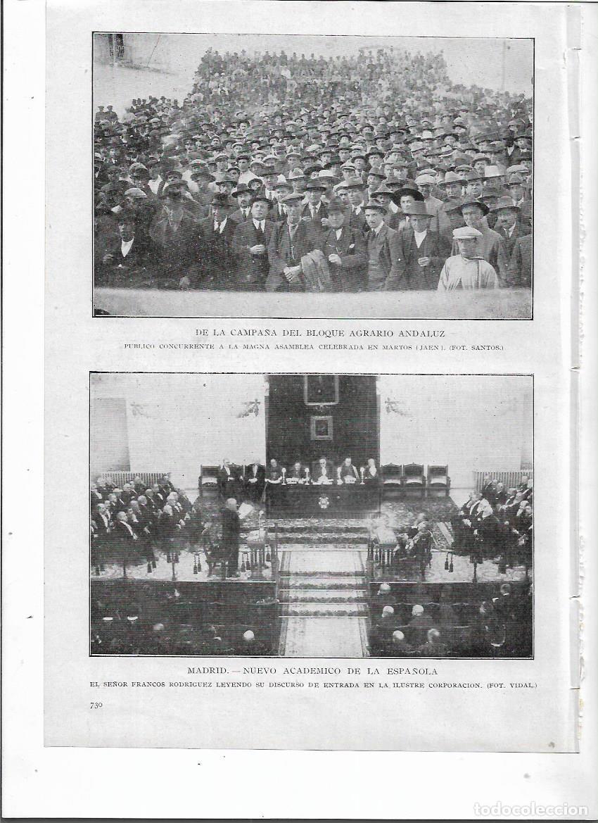 Colecionismo: A&Ntilde;O 1924 RECORTE PRENSA MARTOS ASAMBLEA CAMPA&Ntilde;A DEL BLOQUE AGRARIO ANDALUZ