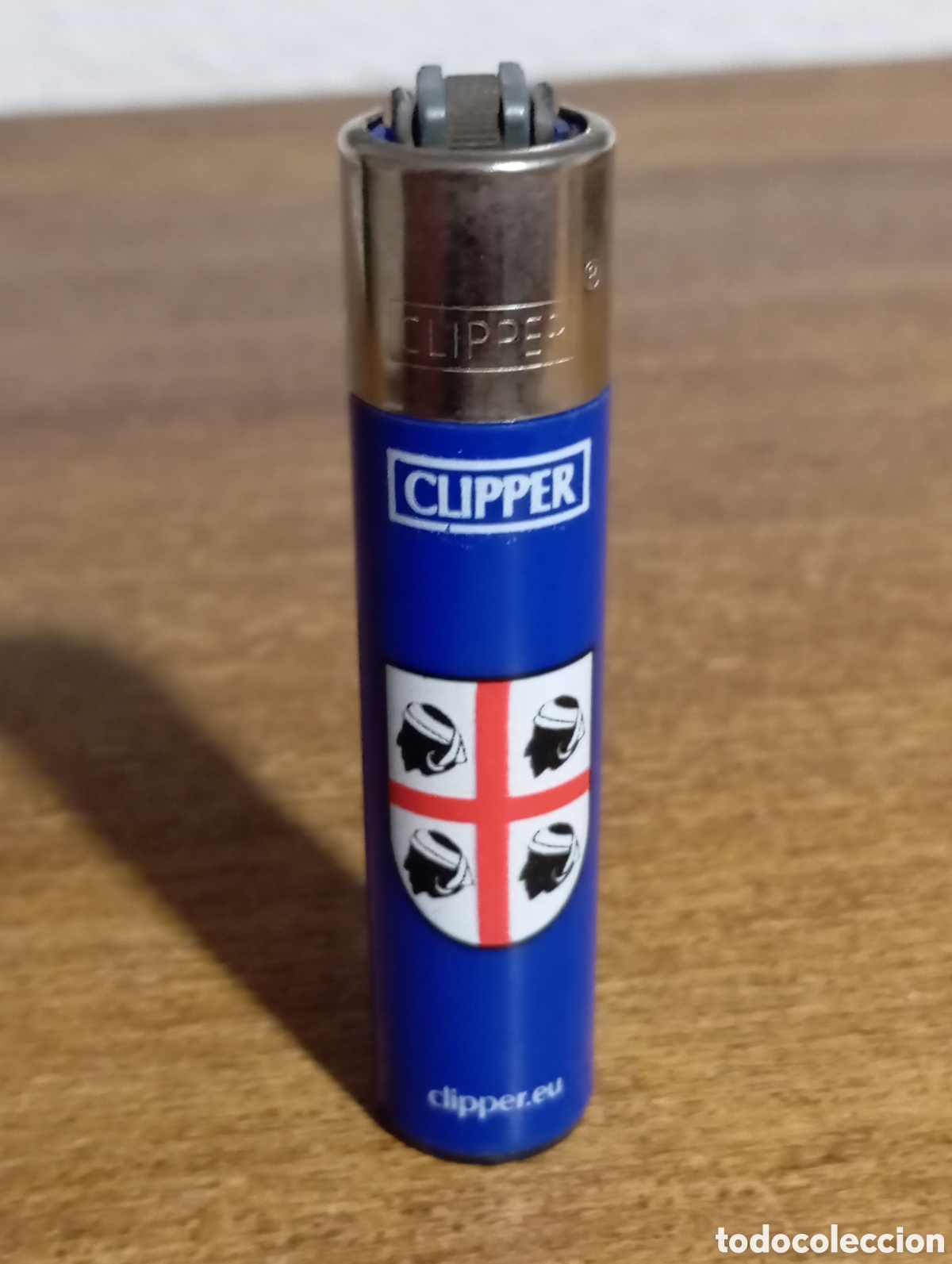 Coleccionismo: Mechero Clipper escudo - Foto 1