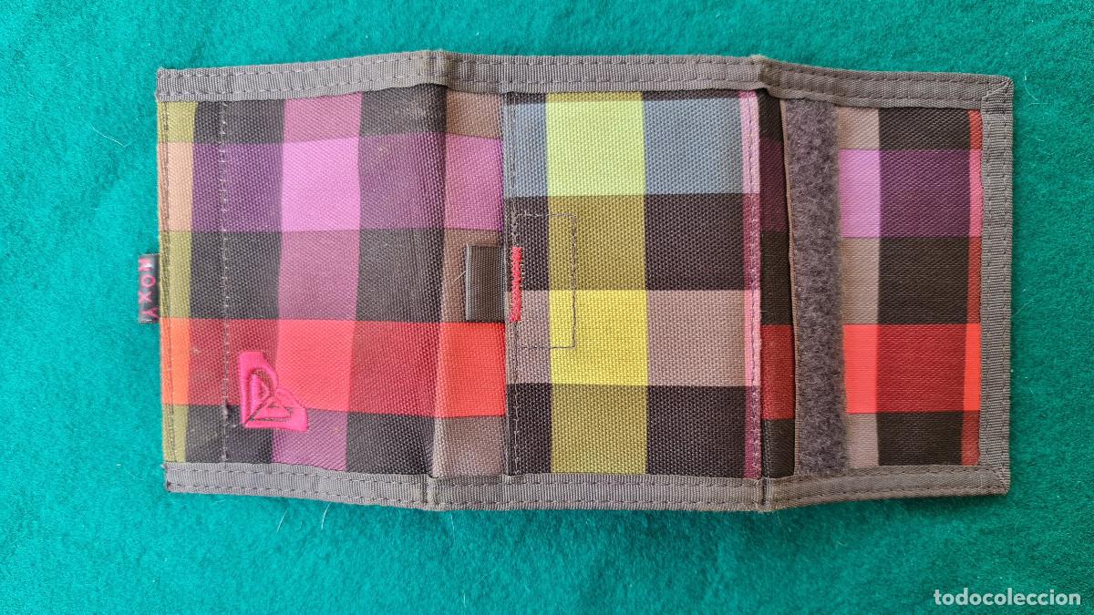 Coleccionismo: CARTERA MONEDERO ROXY CON VELCRO - Foto 4