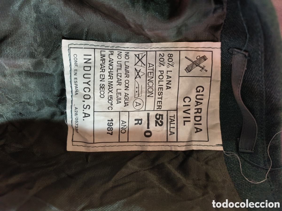 Coleccionismo: Guardia Civil.Abrigo. - Foto 6