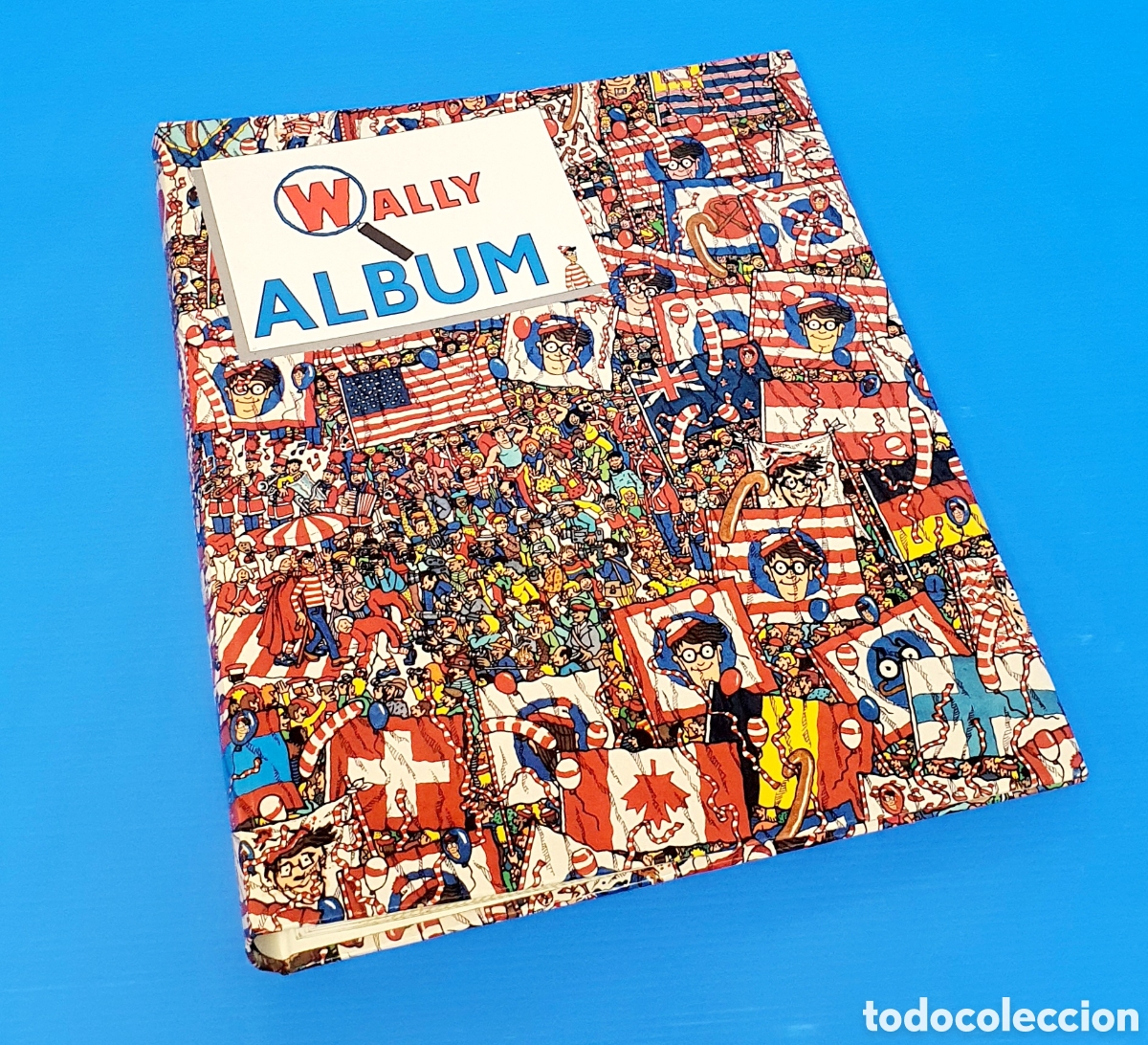 Coleccionismo: &Aacute;LBUM PARA FOTOS DE WALLY ORIGINAL DE LA &Eacute;POCA