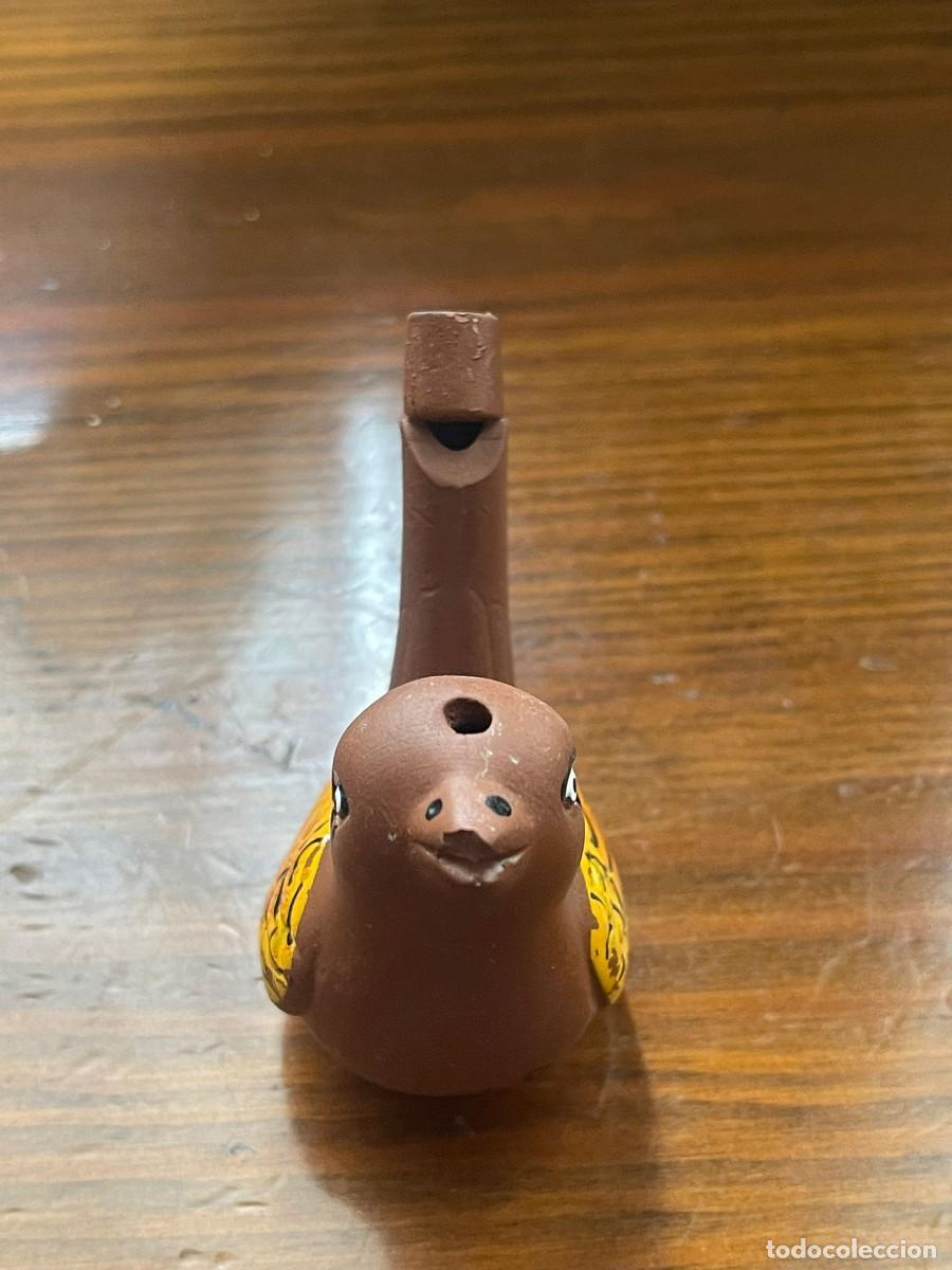 Coleccionismo: PAJARO SILVADOR DE BARRO - Foto 2