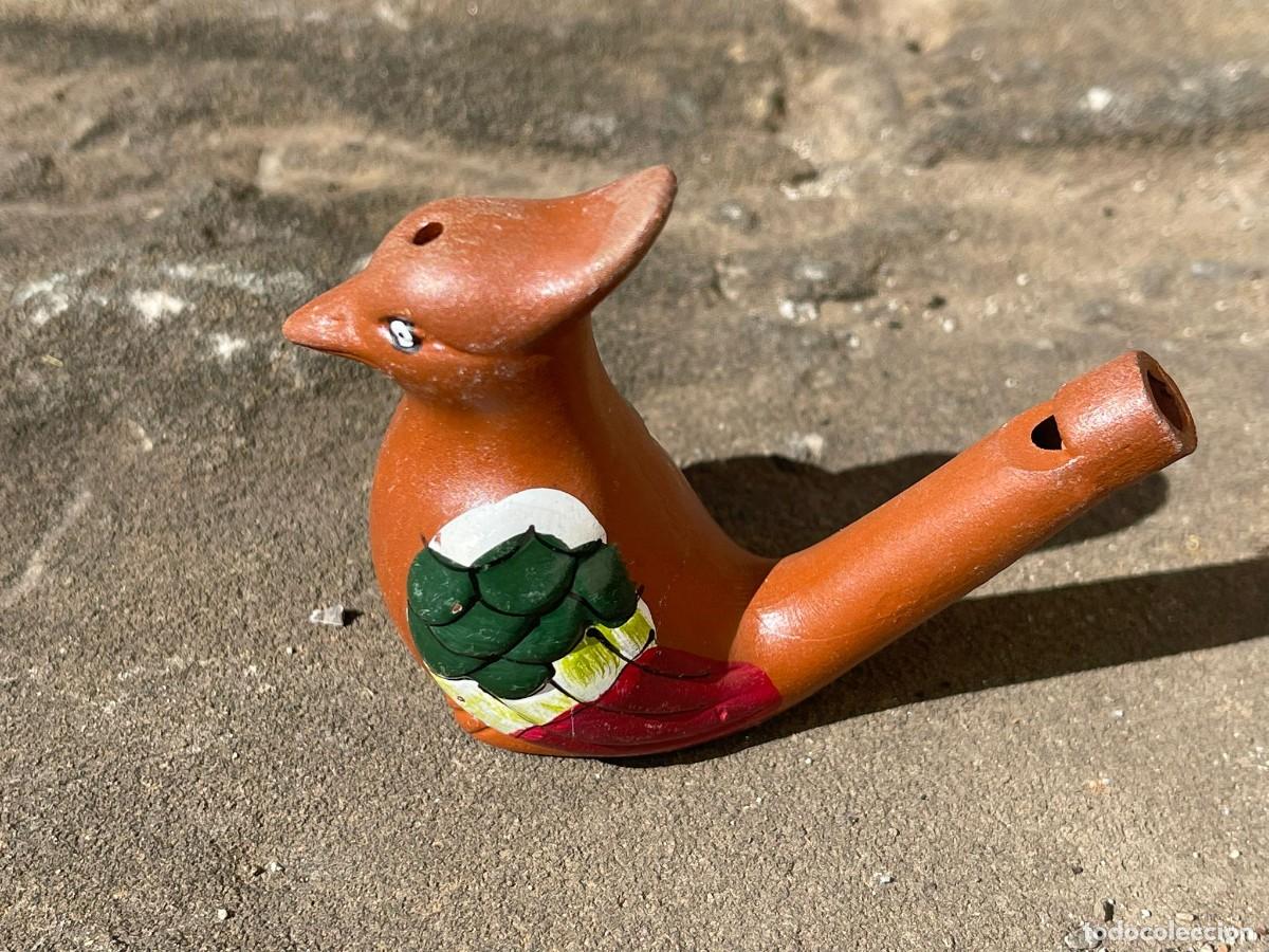 Coleccionismo: PAJARO SILVADOR DE BARRO - Foto 2