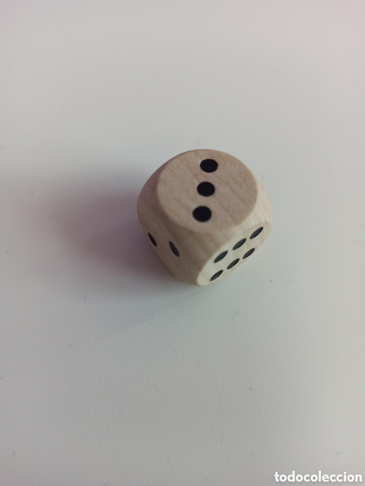 Coleccionismo: Dau de fusta - Foto 3