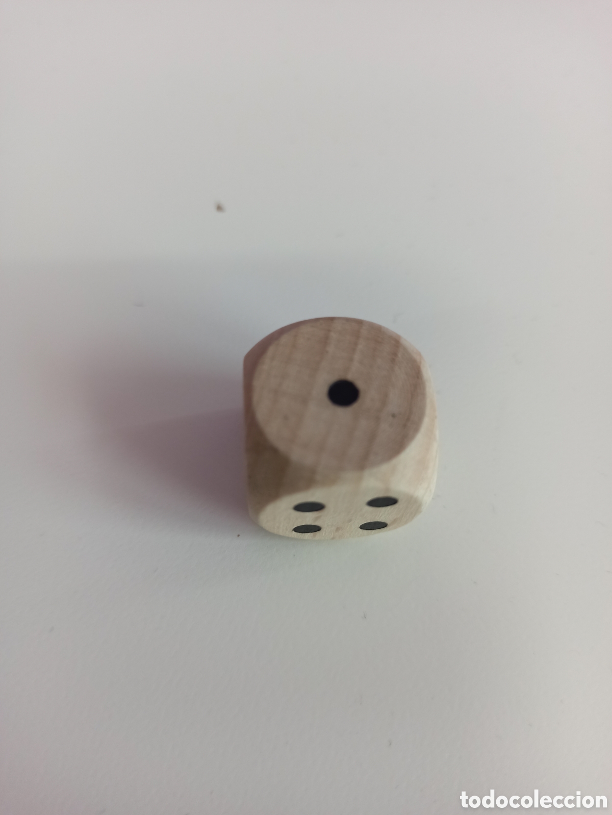 Coleccionismo: Dau de fusta - Foto 1