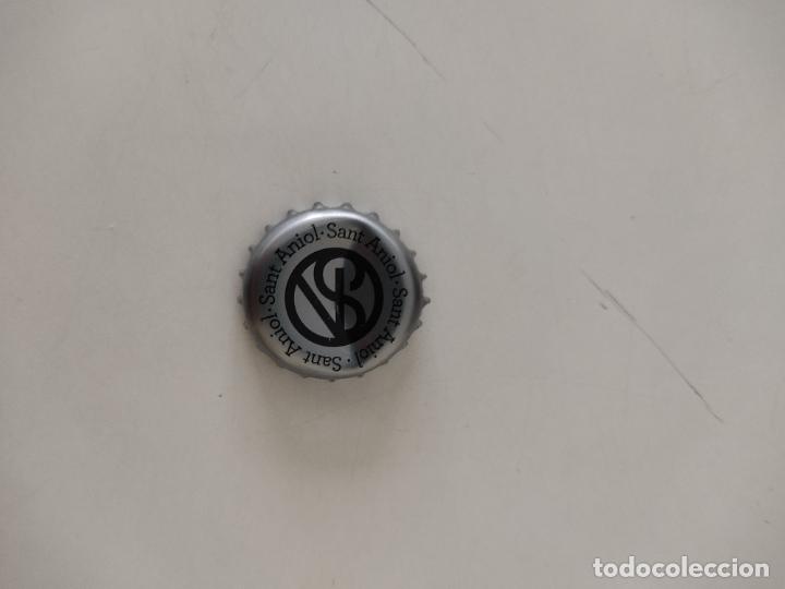 Coleccionismo: CHAPA TAP&Oacute;N MET&Aacute;LICA DE BOTELLA SANT ANIOL