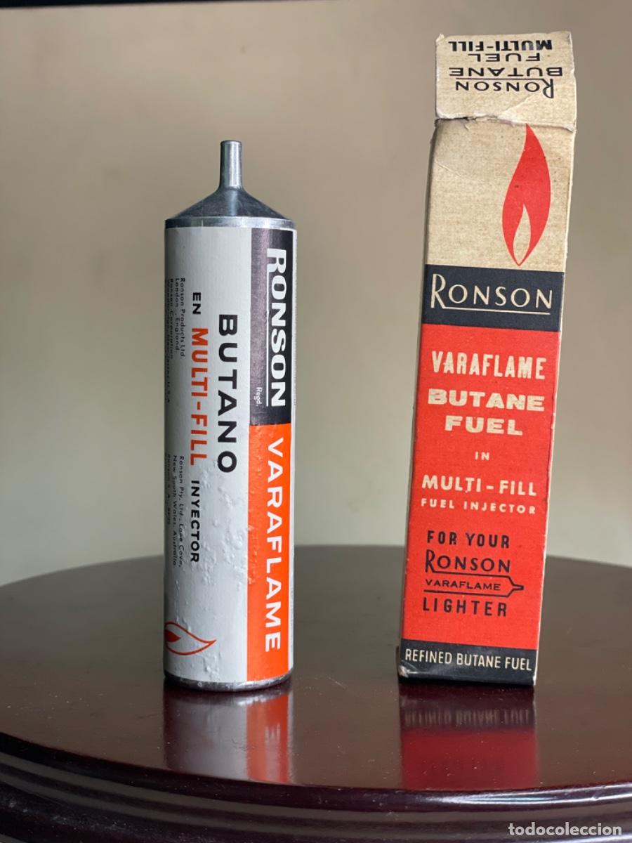 Coleccionismo: Antiguo Cargador de Mechero Ronson - Foto 1