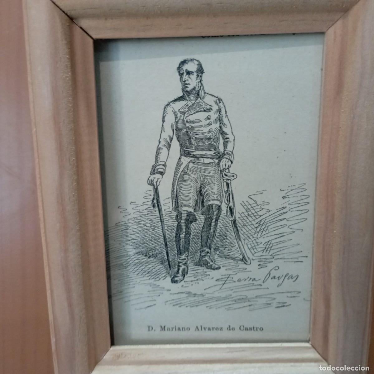 Coleccionismo: cuadro antiguo grabado - Foto 2