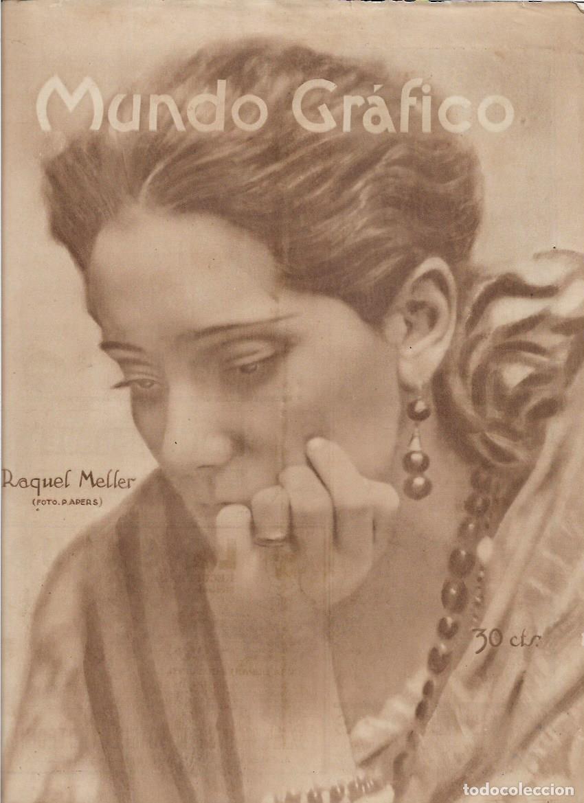 Coleccionismo: A&Ntilde;O 1925 RECORTE PRENSA RAQUEL MELLER ARTISTA FOTOGRAFIA PAPERS