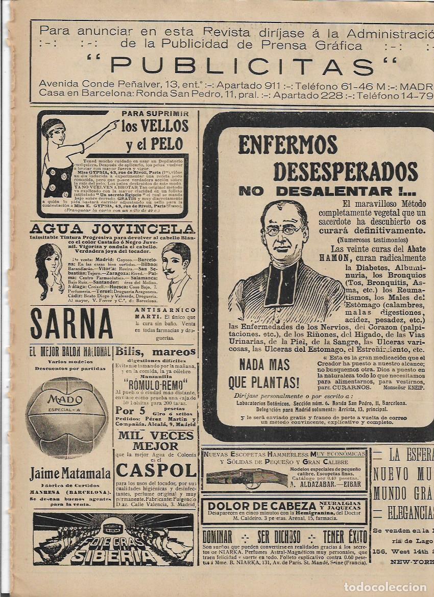 Collezionismo: A&Ntilde;O 1925 RECORTE PRENSA PUBLICIDAD PELOTA BALON MADO JAIME MATAMALA MANRESA FABRICA DE CURTIDOS
