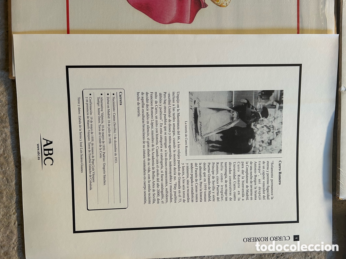 Coleccionismo: Laminas toreros abc - Foto 2