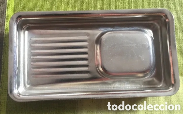 Coleccionismo: Fregadero acero cenicero - Foto 2