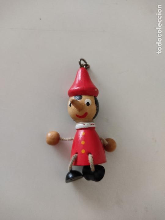 Coleccionismo: MU&Ntilde;ECO DE JUGUETE PINOCHO MIDE 5,5CM X 2,8CM