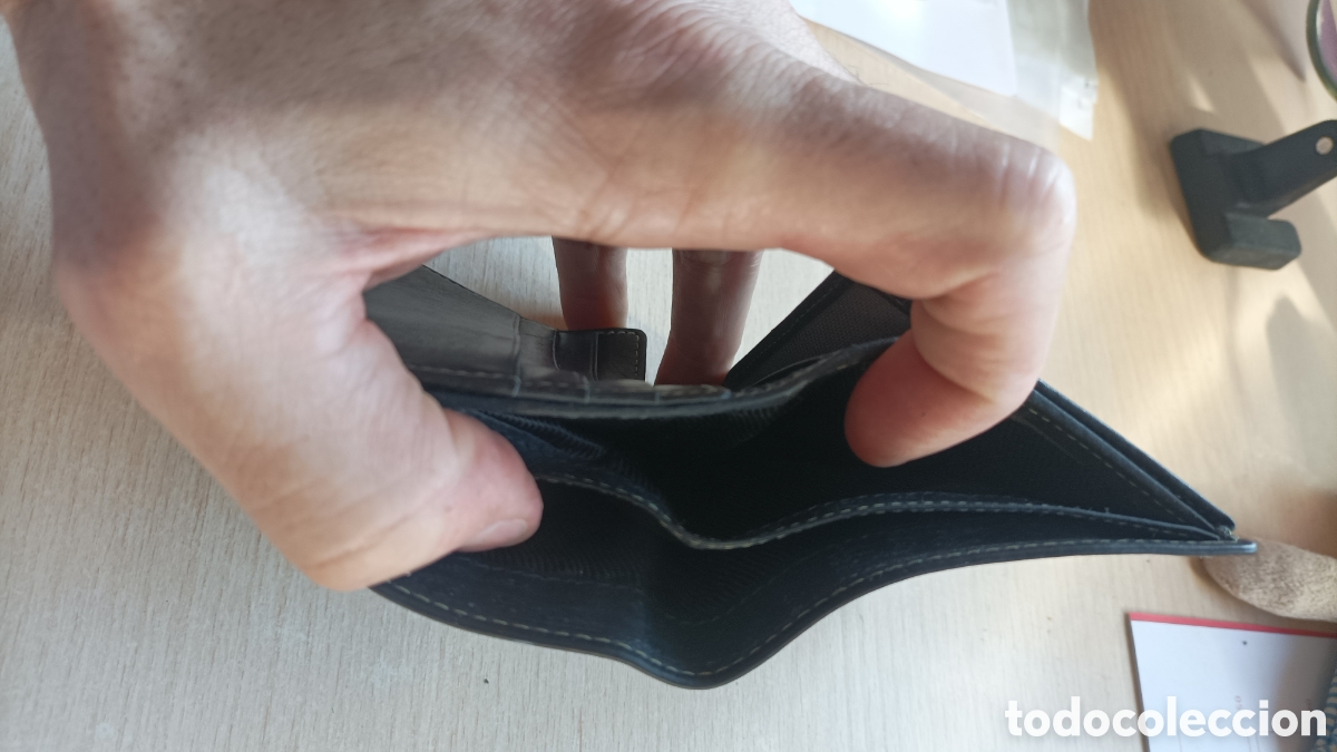 Coleccionismo: Monedero cartera fin basics - Foto 3
