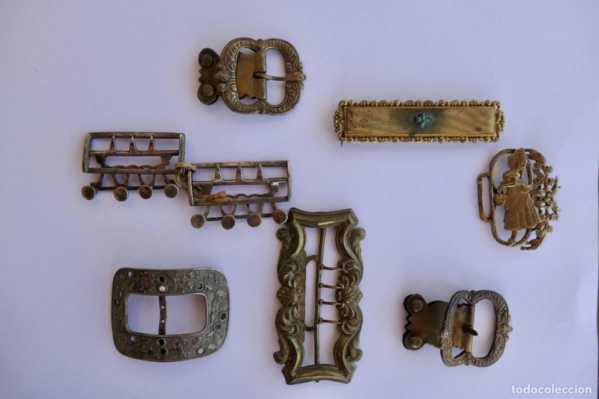 Collecting: INTERESANTE COLECCI&Oacute;N DE 8 HEBILLAS ANTIGUAS