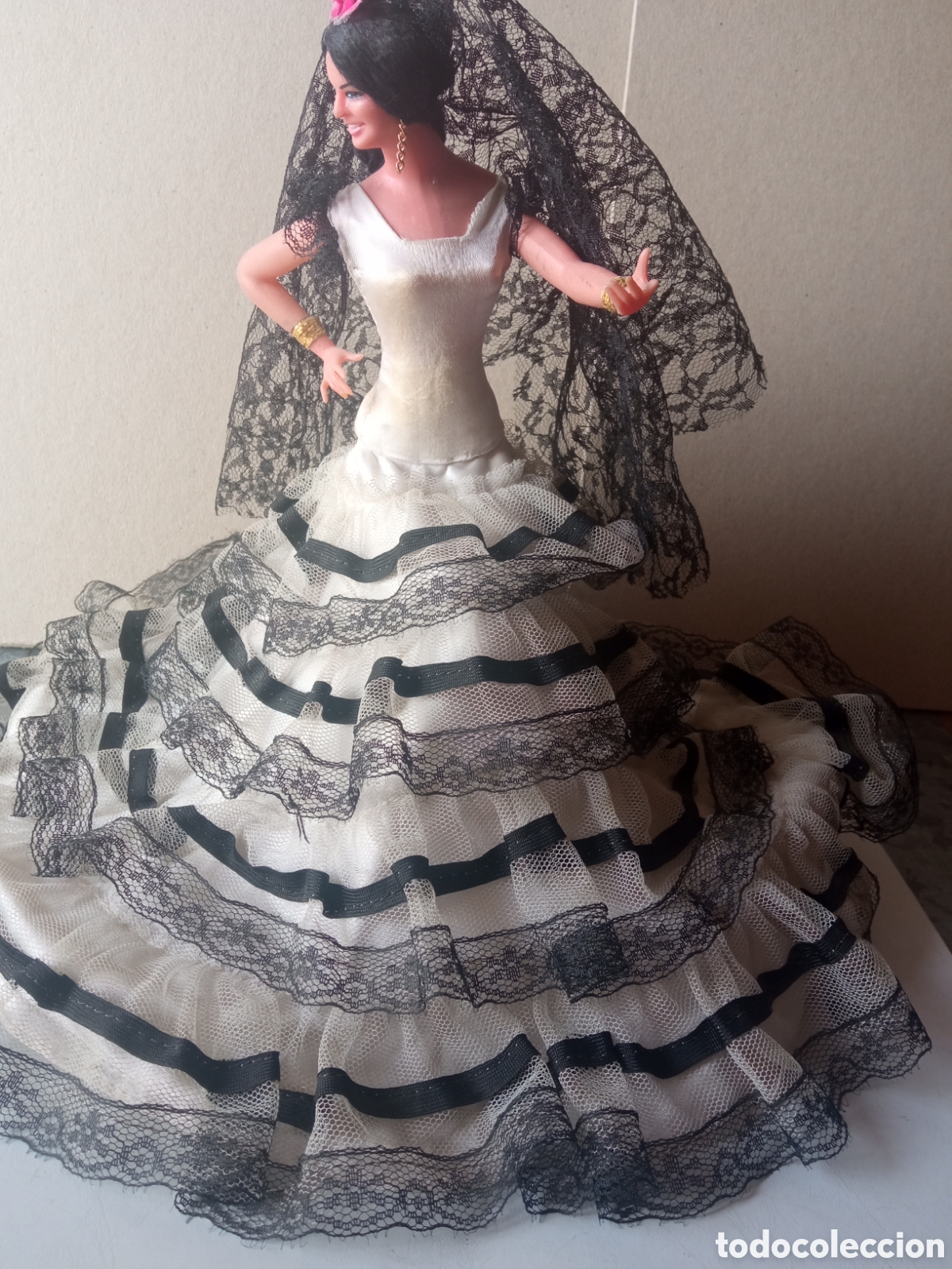 Coleccionismo: Mu&ntilde;eca gitana Marin de Chiclana - Foto 3