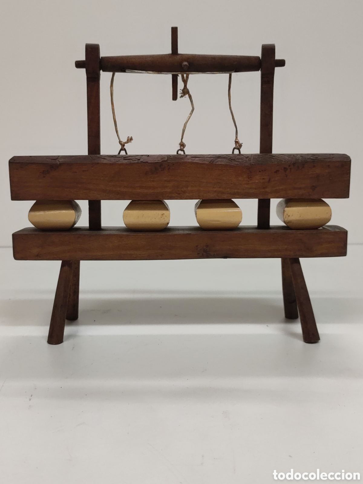 Coleccionismo: Maqueta prensa de quesos - Foto 2