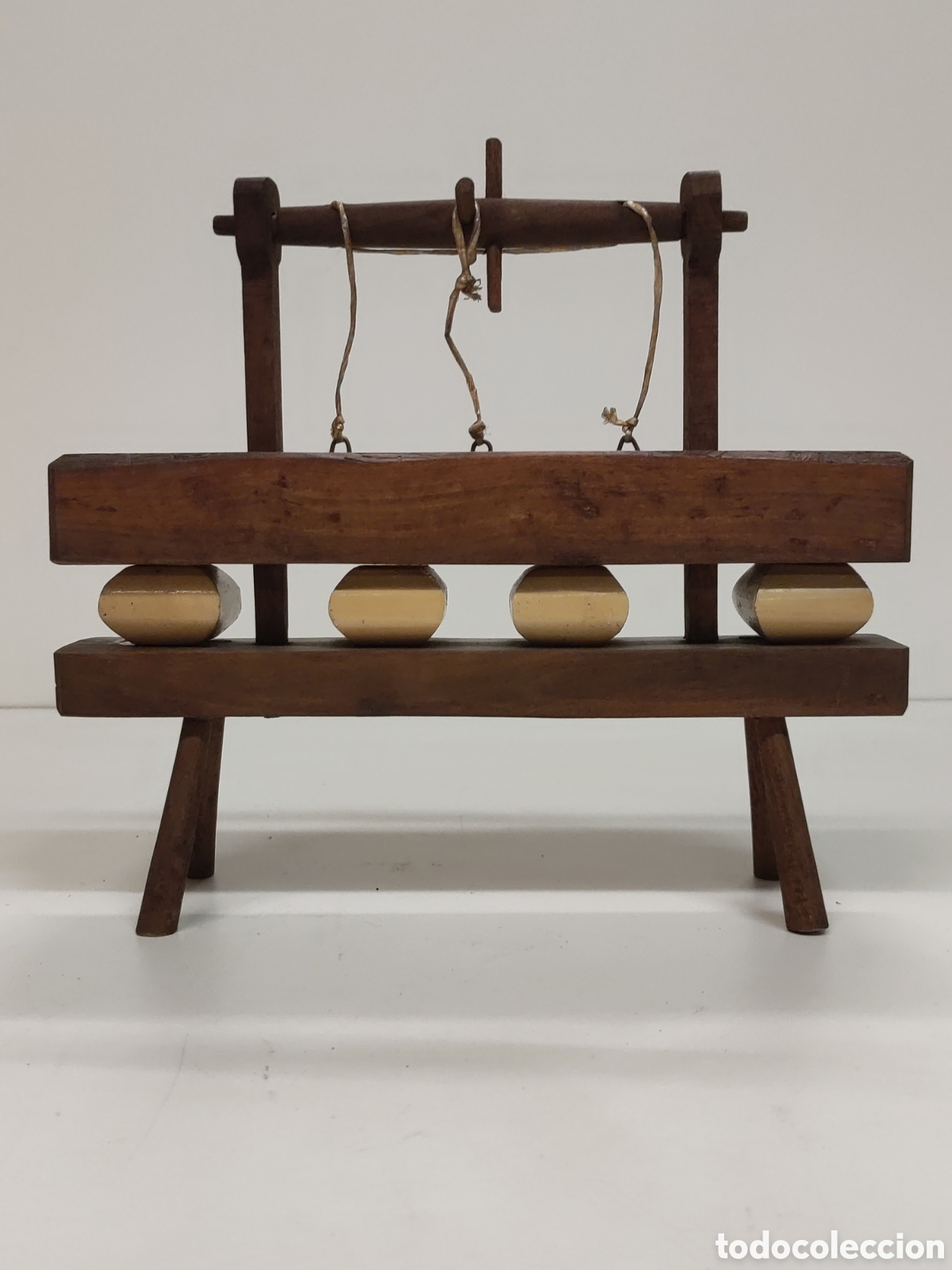 Coleccionismo: Maqueta prensa de quesos - Foto 1