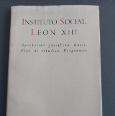 Coleccionismo: INSTITUTO SOCIAL LEON XIII - 1950